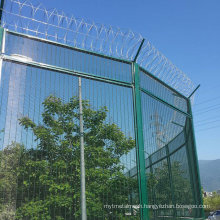 358 Mesh Fence Anti-Climp -High Security, Anti-Corrosion Fencing for Prison Border Gas Refine Treatment Plant Railway Power Station.